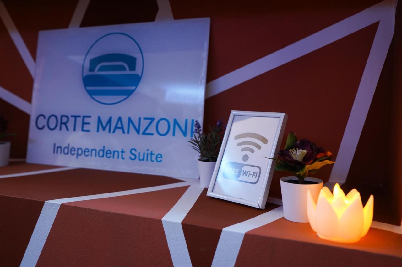 Corte Manzoni Independent Suite Катания Экстерьер фото
