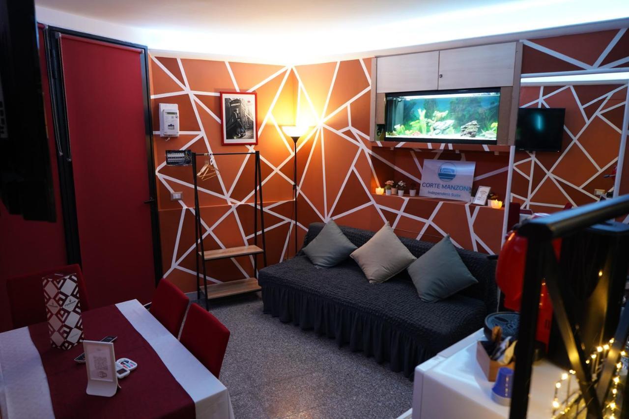 Corte Manzoni Independent Suite Катания Экстерьер фото